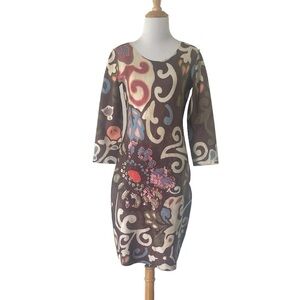 Anima Pop Reversible Body Con Dress